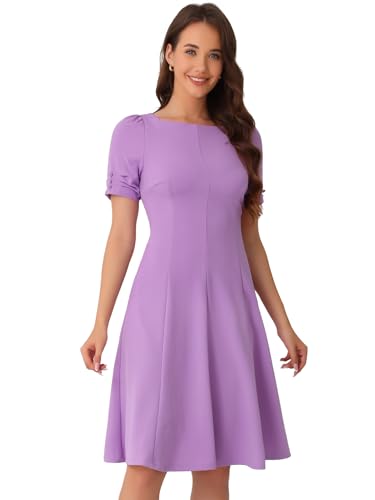 Robe de travail trapèze légère pour vos journées de bureau et afterworks