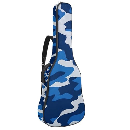 Housse guitare 101.6 cm imperméable sac de transport pour guitare acoustique 42.9x16.9x4.7 in