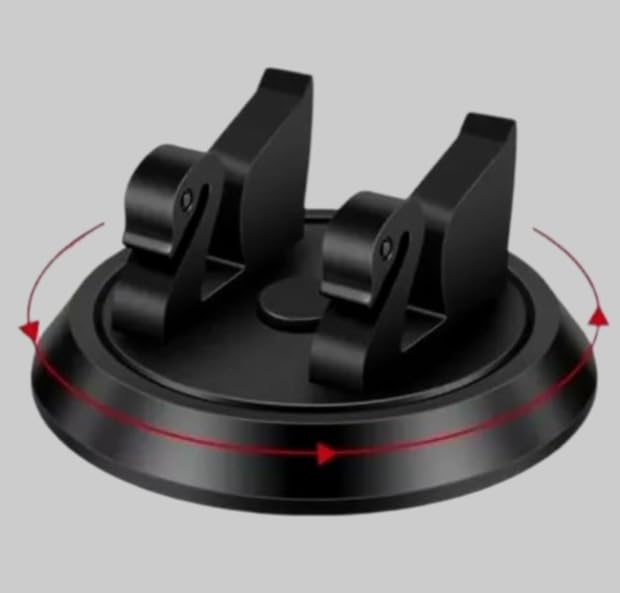 Image of Universal Rotational Dashboard Car Holder | Mobile Phone Stand | Strong Grip | Supports Portrait & Landscape Mode For Smartphones (Rotational Mobile Holder)