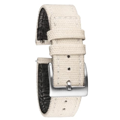 Remplacement réglable pour montre en toile grise, résout les problèmes de transpiration