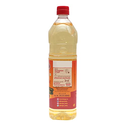 Image of Borges Borgefrit High Oleic Sunflower Oil -1 L | The Frying Expert | 75% MUFA | 100% Non GMO |Packed in Spain