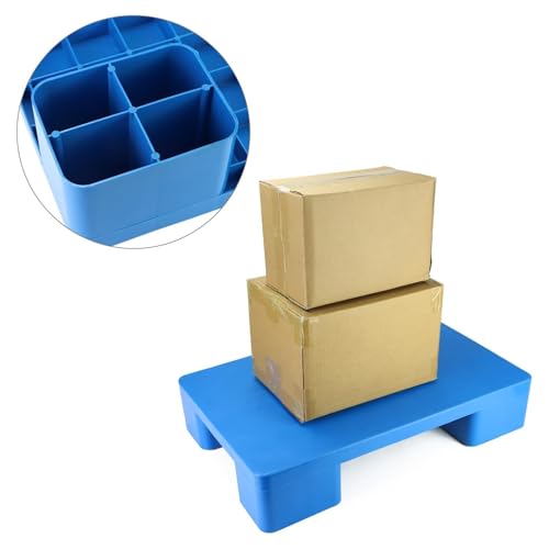 Capacità di carico durevole 50x30cm del materiale accatastabile a prova d'umidità dei pp/PE della piattaforma di stoccaggio dei pallet di plastica resistente 50x30cm per uso industriale del magazzino