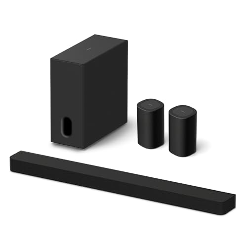 Image of Sony BRAVIA Theater Bar 8 Sound Bar (HT-A8000) with Sub 8 Wireless Subwoofer (SA-SW8) and Rear 8 Wireless Rear Speakers (SA-RS8) Bundle