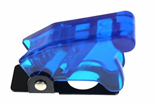 Interrupteur de tableau de bord bleu transparent GUMMMY pour auto et bateau