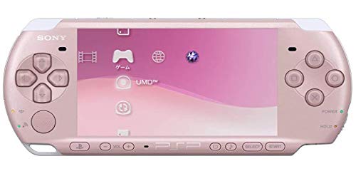 Premium Shipment PSP Slim and Lite 3000 Series Handheld Gaming Console with 8GB Memory Card (Renewed) (Pink)
