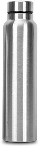 Krupasadhya Stainless Steel Fridge Water Bottle, 750ml, Silver