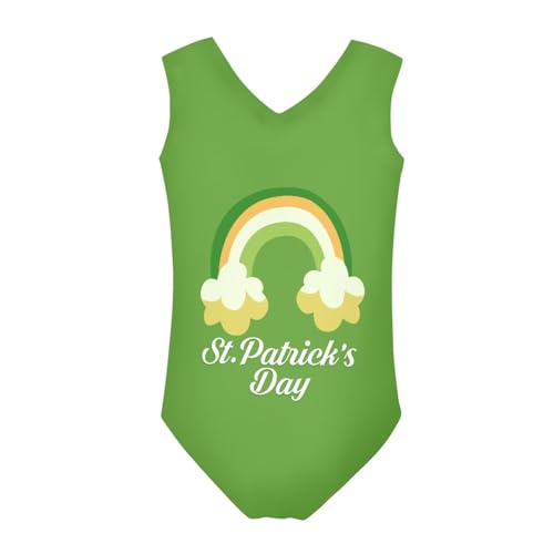 Image of Fashion Print One-Piece Swimsuits for Girls,Soft Stretchy One Piece Bathing Suit Quick Dry Beach Swimwear 5-14 Years