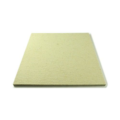 The Felt Store - Cortes de Fieltro (Industrial/de Lana), Densidad Media, 50 x 30 cm, 15 mm Grosor, Color: Blanco Cover
