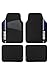 Produktbild SPARCO SPCF508BL Set Teppiche schwarz blau 4er-Set,