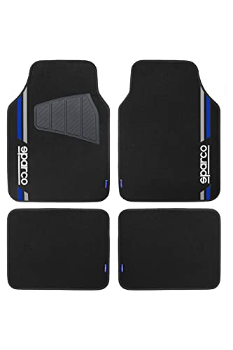 SPARCO Tapis MOQUETA Corsa Bleu