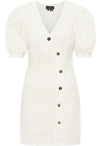 Mini robe LYNNEA en tissu extensible et coupe ajustée chic