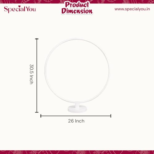 Image of SpecialYou Ganpati Decoration Setup for Home with Ganpati Decoration Backdrop PVC, Backdrop Stand for Decor, Ganesh Decorations Items for Home Decor-1 pcs