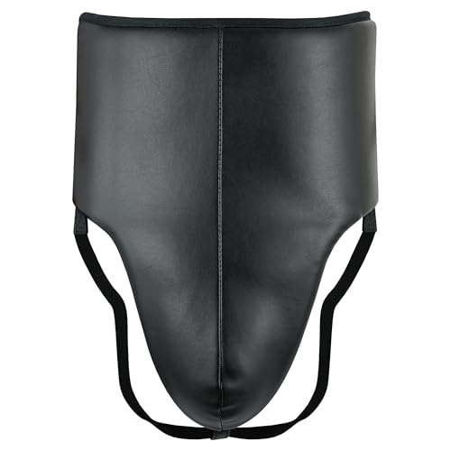 PFG Winning Groin Protectors - Boxing MMA Muay Thai Training Protection (L/XL, Black), Large-X-Large