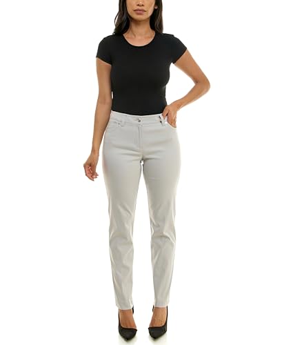 Image of Zac & Rachel Women's Millennium Fabric Pant - Perfectly Designed Woven Stretch Combination That Makes for The Most Flattering