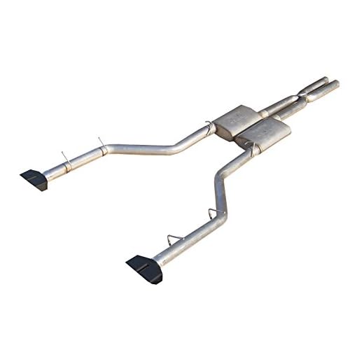 2008-2014 Challenger R/T 2.5" Cat Back Exhaust - Violator Mufflers & Black Tips