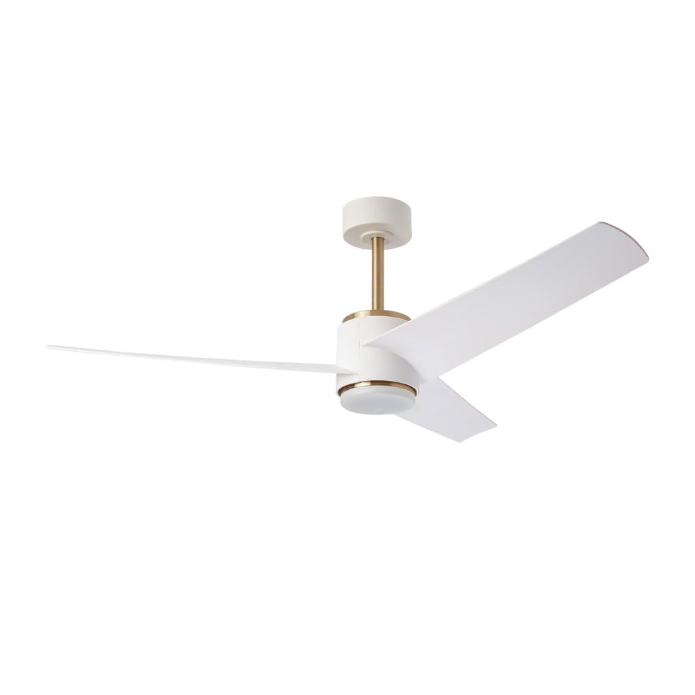 IMMAX NEO LITE BEAUTY Smart LED-Deckenleuchte mit Ventilator, Tuya WiFi, Roségold/Weiß