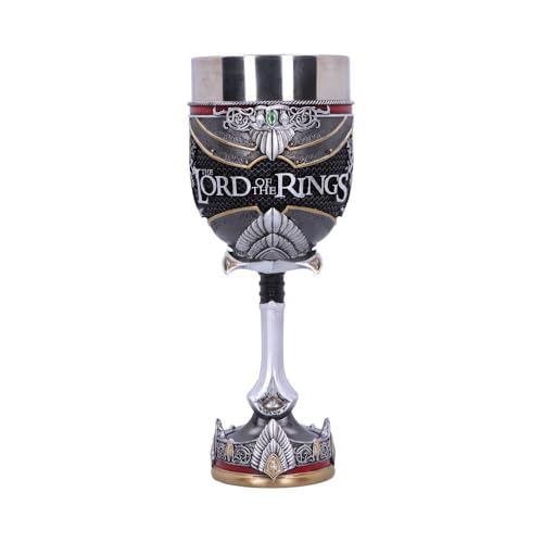 Nemesis Now Offizielles Lizenzprodukt Herr der Ringe Aragorn Kelch, 500...