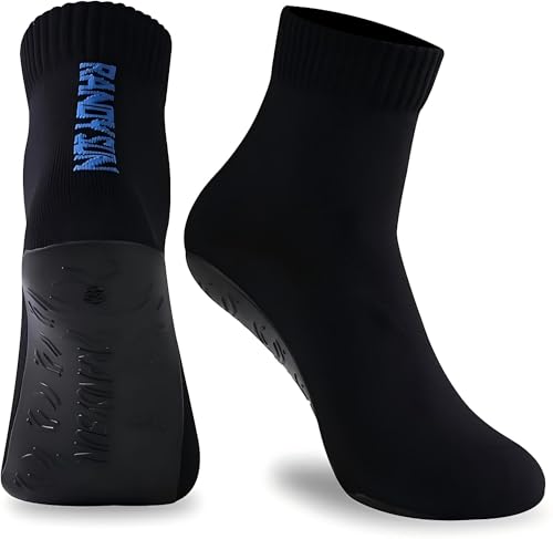 RANDY SUN Sockenschuhe Damen & Herren, Beach Barfußsocken, Schnell Trocknend Strandsocken mit TPE-Sohle, Strandschuhe für Beachvolleyball, Surfen