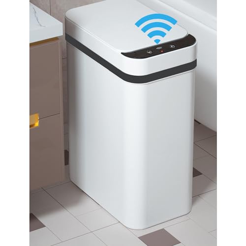 Image of Trash Can Automatic Touchless - 4 Gallons Motion Sensor Bathroom Trash Can