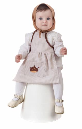 Creaciones Llopis Disfraz de Castañera Nagore para Niña (0-12 meses)
