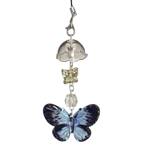 KASFDBMO Elegante cadena móvil de campanillas de viento moderna con cuentas para teléfono elegante para creadores de tendencias y regalos, Estilo 5