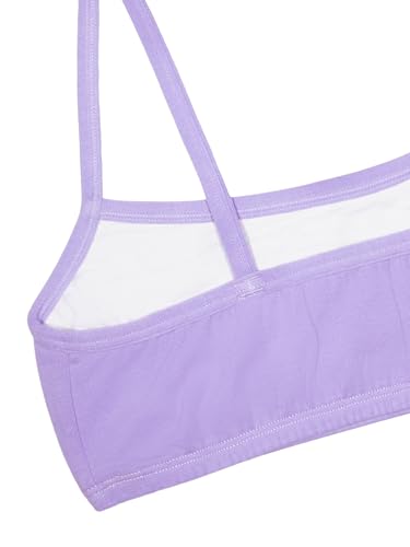 Image of Fruit of the Loom Girls' Cotton Spaghetti Strap Sport Bra