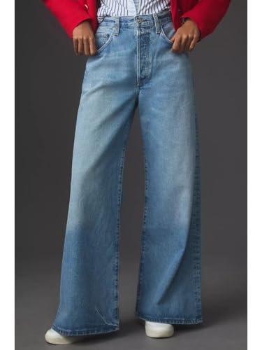 Image of GRECIILOOKS Baggy Jeans for Women | High Waist Wide Leg Stylish for Girls Trendy Women's Pant | Loose Jean for Women's | Jean for Womens