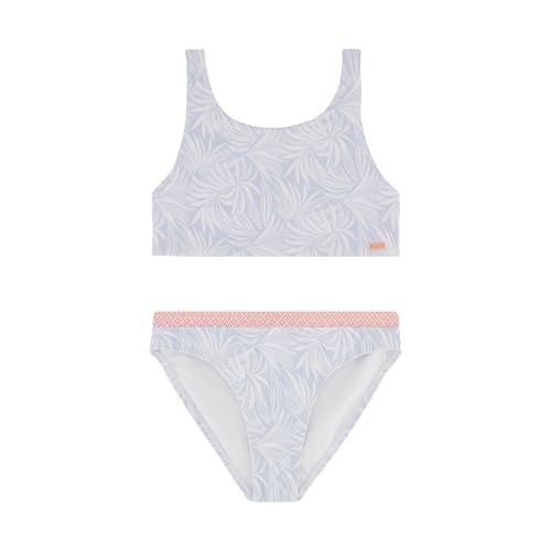 Image of Roxy Girls' Two-piece Bikini Swimsuit Set, UPF 50+ Sun Protection, Quick-Dry Bathing Suit