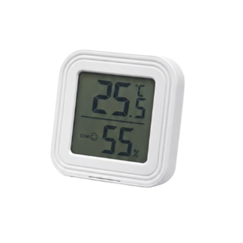 Household Thermometer Hygrometer with Magnetic Suction for Indoor Use