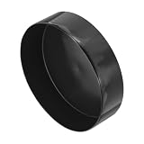4pz terminali rotondi neri diametro interno 40mm per tubi