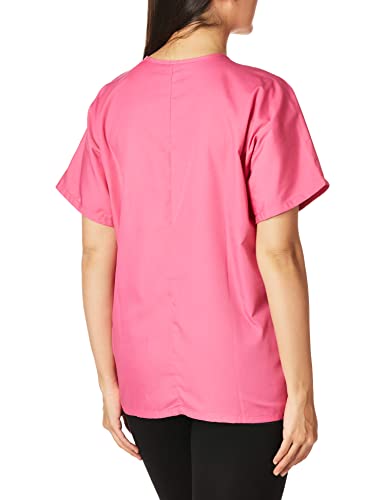 Scrubs For Women Workwear Originals V-Neck Top 4700, Xs, Shocking Pink #TOP5