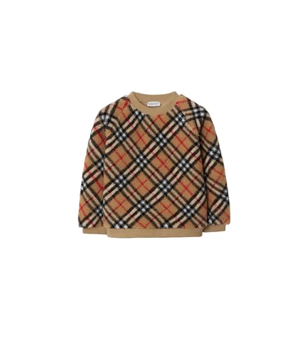 BURBERRY Girls' Kg5 Lora Check Fleece (Toddler/Little Big Kid)