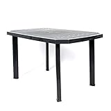 Peso mesa: 9,50kg. Medidas: 137x86x73cm.