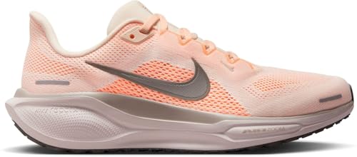 Nike Women's Air Zoom Pegasus 41 Running Shoe, Guava Ice/Cave Stone/Orange Pu, 6