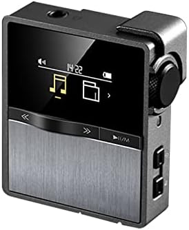 Hmusic P68 HiFi MP3 Player with Clip, Lossless DSD High Resolution Music Player Bluetooth, Portable Hi-Res Audio Player with 16GB Memory Card, Support up to 128GB HiFi Music Player for Sport, Running