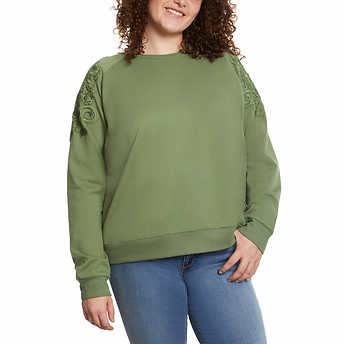 Image of Gloria Vanderbilt Ladies' Pullover with Lace