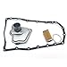 JF017E RE0F10D Transmission Filter Oil Pan Gasket Kit Compatible with Nissan 2012-2021 Altima Juke Maxima Murano Pathfinder Quest Rogue Sport 1.6L 2.0L 2.5L 3.5L 3.5L Replaces 31728-29X0D 31726-3JX0A