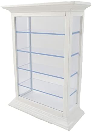 Melody Jane Dolls House White Shelf Display Cabinet Unit Shop Fitting Store Furniture 1:12 image 2