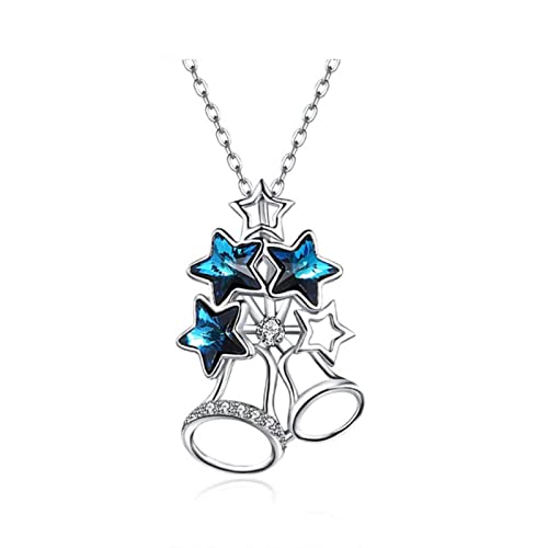 Collier argent 925 femme cristal pendentif étoile cadeau idéal anniversaire