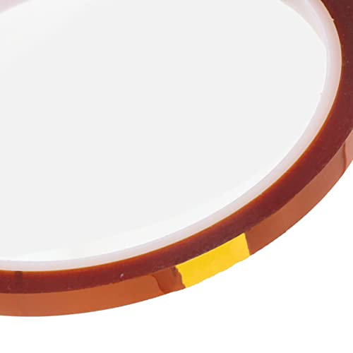 Image of Baxnore Heat Resistant Tape, High Temperature Resistant PI Polyimide Sublimation Heat Tape, Sublimation Heat Transfer Tape for Coffee Mugs Plates (5mm)