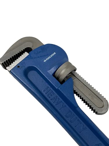Toolzone Stilllsons Clé à molette Outil robuste 122 cm Mâchoire dentelée réglable