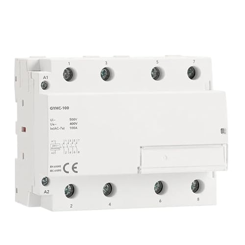 Contacteur GYHC 100A haute puissance 4 pôles pour commutation de charge lourde