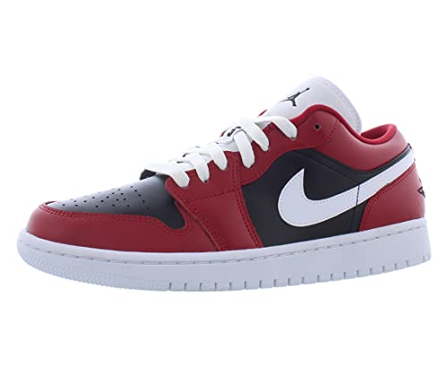 Nike Women's WMNS Air Jordan 1 Low Chicago Flip, Gym Red/White/Black, 8.5W