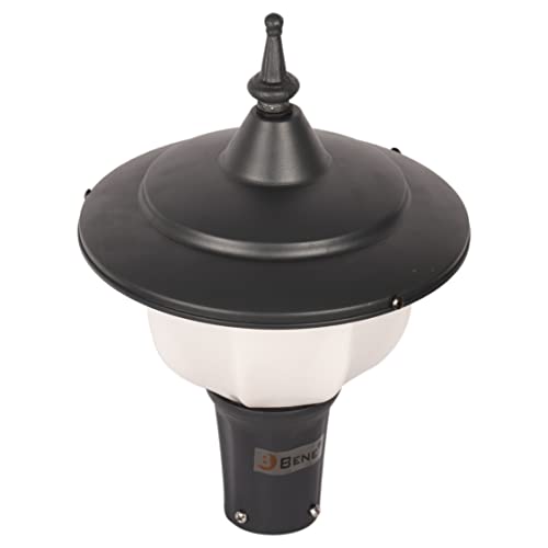 Image of BENE Aluminium Round Adam Garden Light 23 Cm Milky, Grey, Pack of 1 Pc