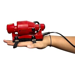 Powerful Double Speed Floating Action for Full Body Massager Corded Electric Powered, Barber Massager Red