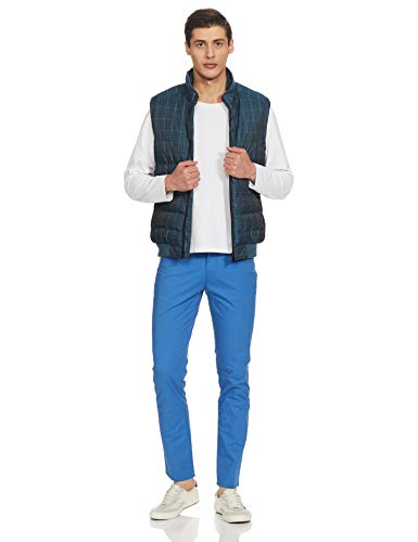 Image of United Colors of Benetton Men's Straight Fit Mid Rise Pants