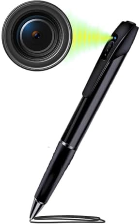 1080P Body Camera Pen [Upgraded 2026] – Body Cam with HD Video or Picture Taking, SD Card Storage, and Manual Control for Privacy Compliance
