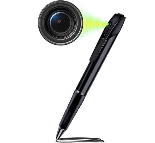 Image of 1080P Body Camera Pen [Upgraded 2026] - Body Cam with HD Video or Picture Taking, SD Card Storage, and Manual Control for Privacy Compliance