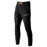 [寅壱] 作業服 作業着 9278-235 カーゴジョガーパンツ S-5L 春夏(Ｌ 13.クロ)