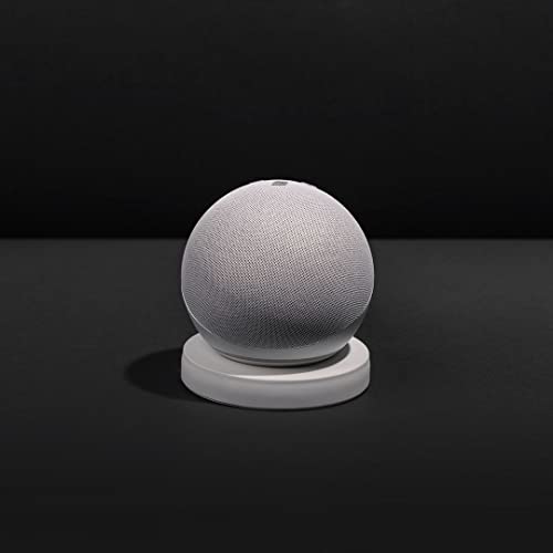 Range-câble blanc Echo Dot et HomePod Mini pour libérer l'espace